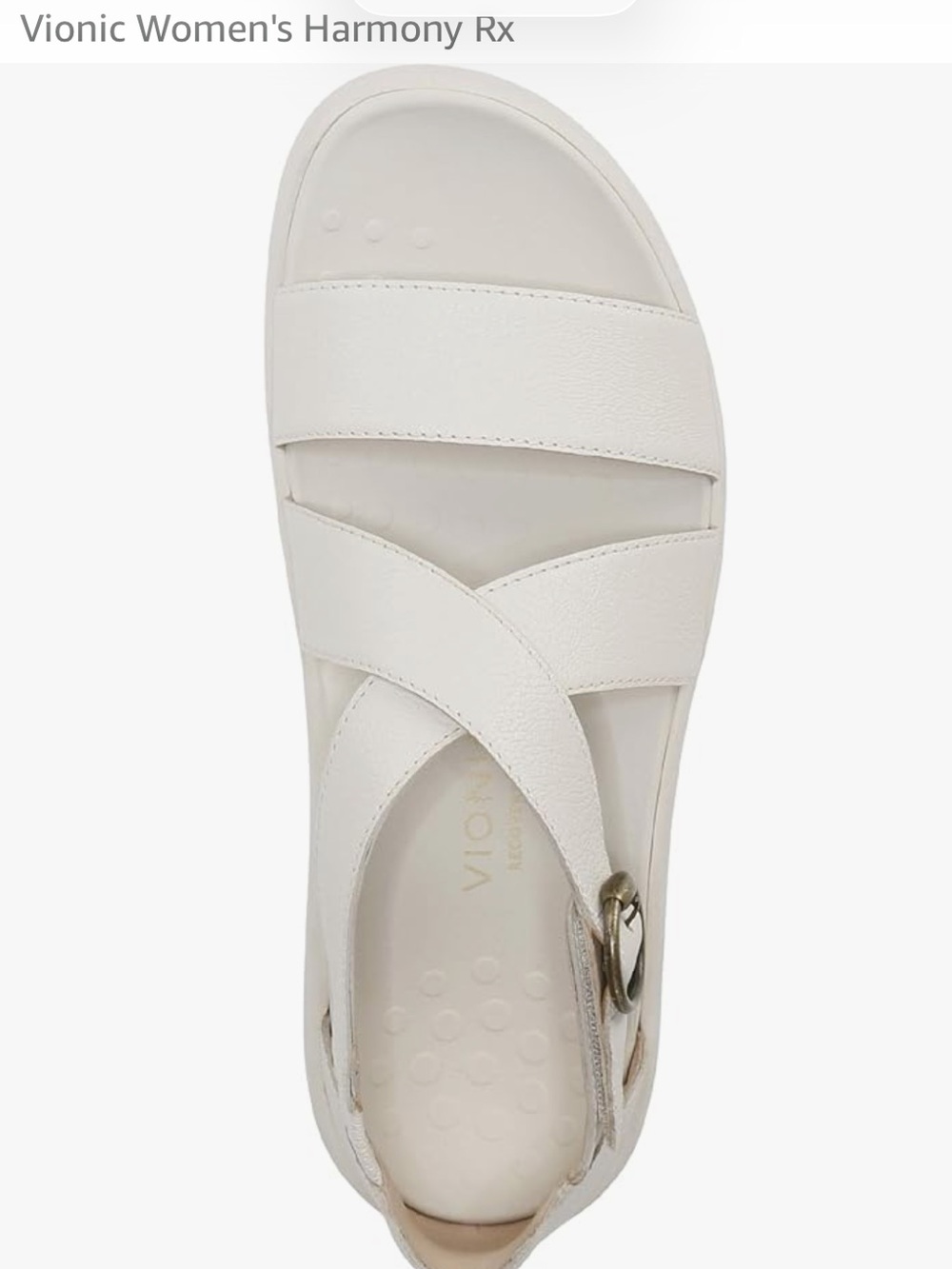 Vionic Harmony RX Sandal Cream - Picture 13 of 16